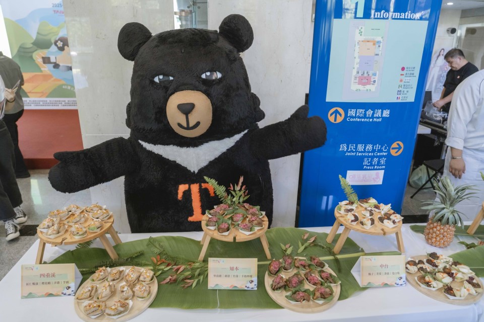 喔熊與溫泉美食