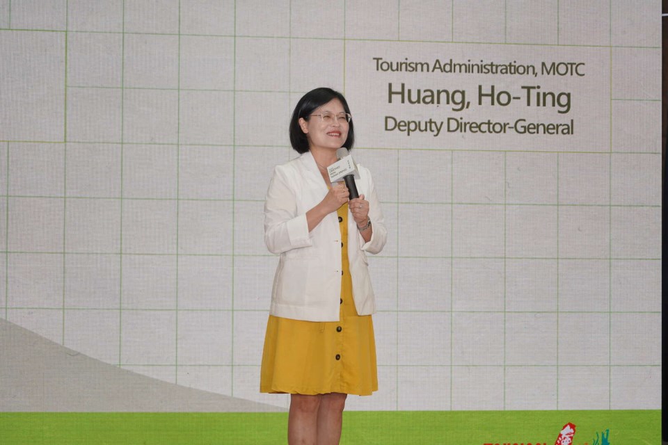 3.觀光署副署長黃荷婷分享四季泉旅願景,邀請國内外旅客體驗台式幸福感